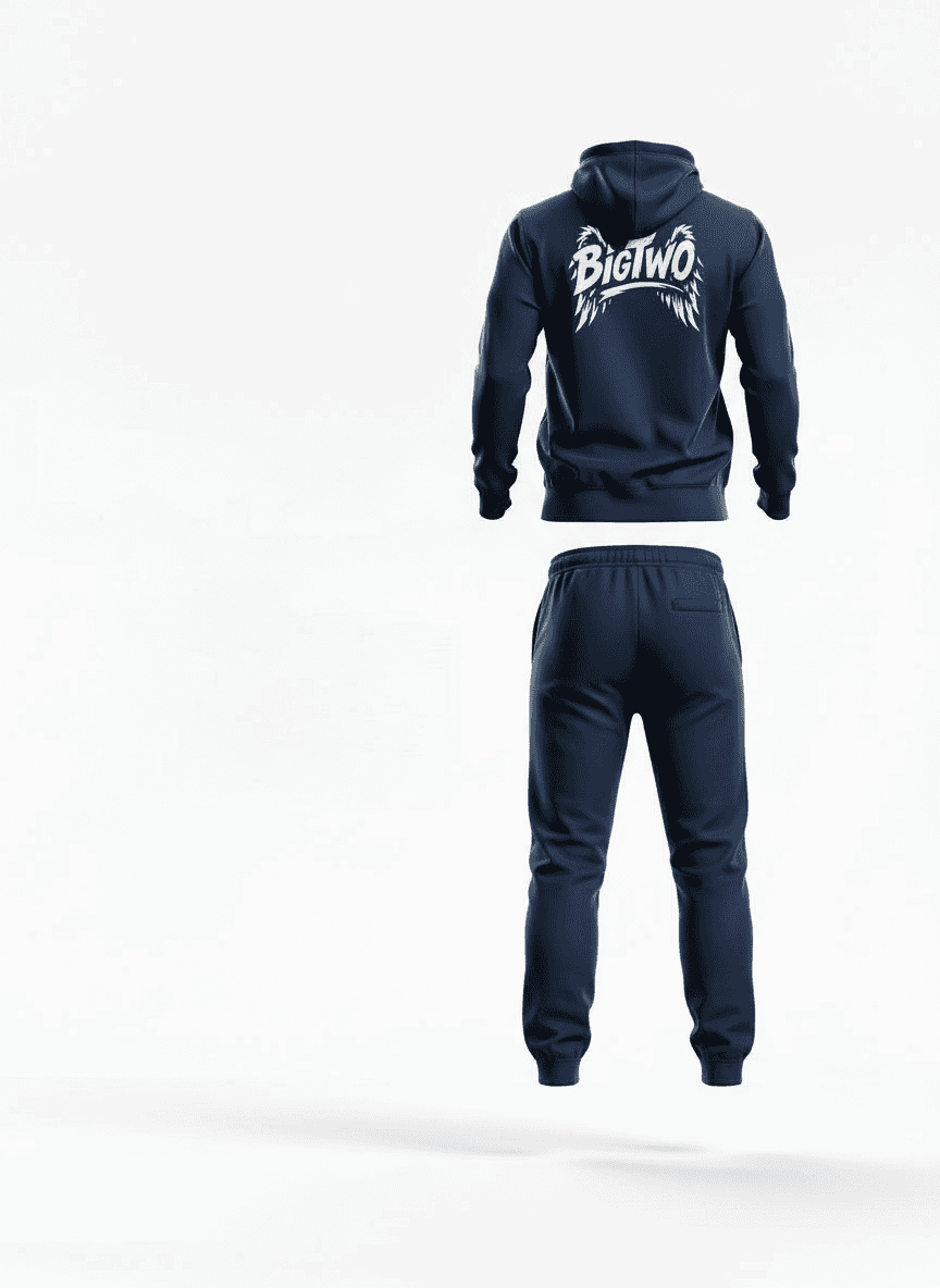 Ensemble Sweat Ascension Bleu Marine - Miniature 2