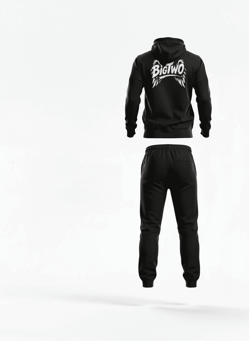 Ensemble Sweat Ascension Noir - Miniature 2