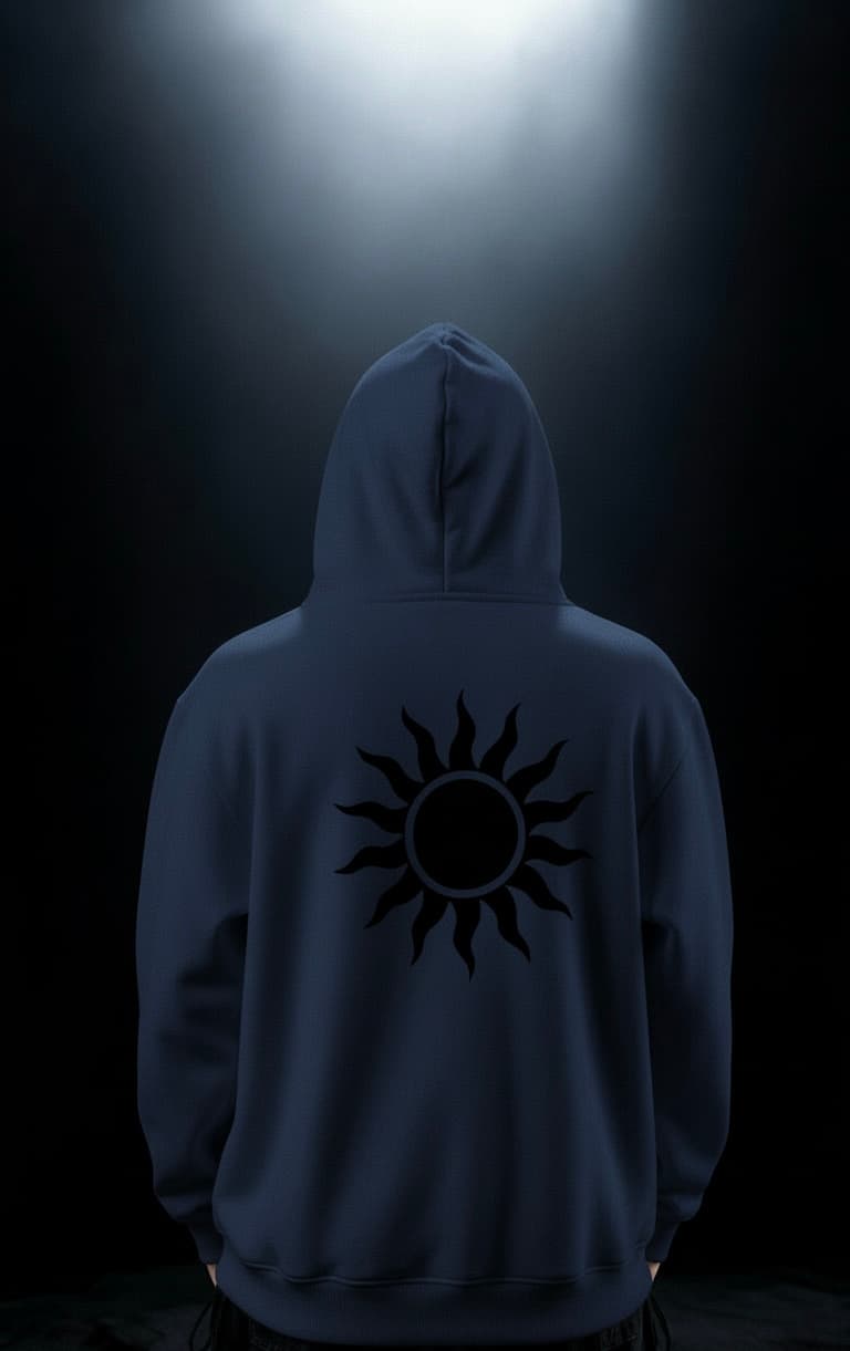 Sweat Solar Shadow Bleu Marine - Miniature 2