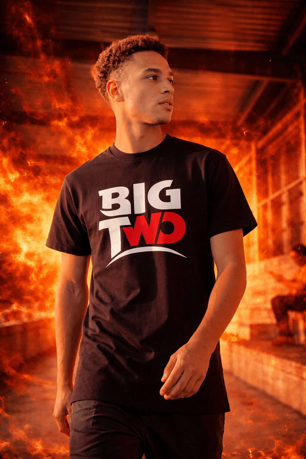 T-Shirt RedLine Noir